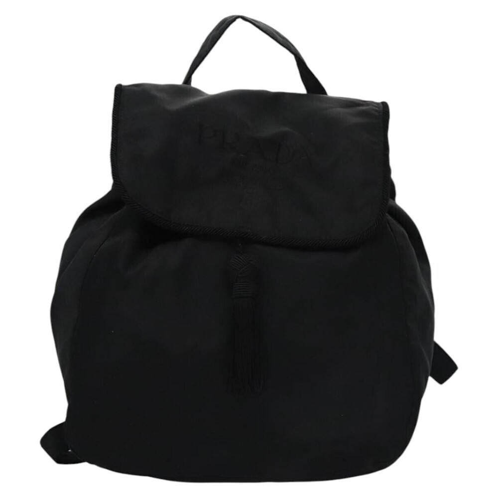Prada Flap Drawstring Tessuto Small